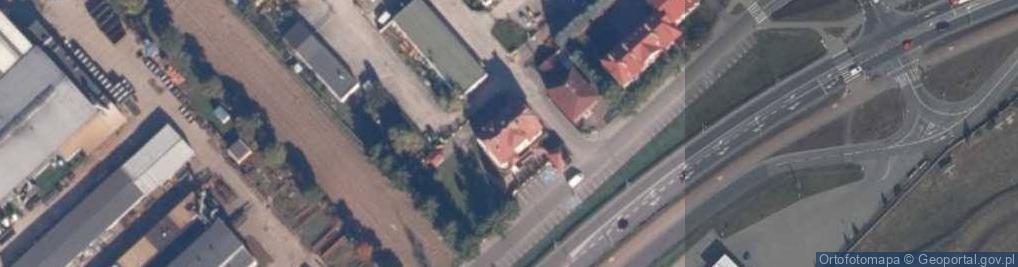 Zdjęcie satelitarne ZUS Inspektorat w Człuchowie (podlega pod: ZUS Oddział w Słupsku)