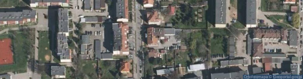 Zdjęcie satelitarne ZUS Inspektorat w Głubczycach (podlega pod: ZUS Oddział w Opolu)