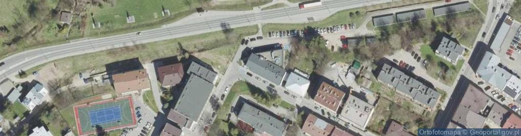 Zdjęcie satelitarne ZUS Inspektorat w Gorlicach (podlega pod: ZUS Oddział w Nowym Sączu)
