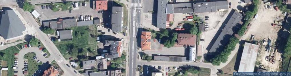 Zdjęcie satelitarne ZUS Inspektorat w Gryfinie (podlega pod: ZUS Oddział w Szczecinie)