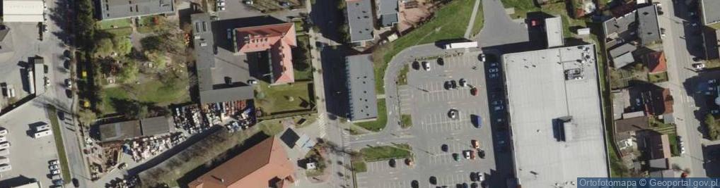 Zdjęcie satelitarne ZUS Inspektorat w Jarocinie (podlega pod: ZUS Oddział w Ostrowie Wielkopolskim)