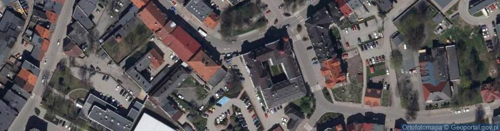 Zdjęcie satelitarne ZUS Inspektorat w Kamiennej Górze (podlega pod: ZUS Oddział w Wałbrzychu)