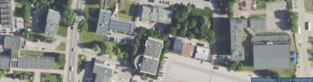Zdjęcie satelitarne ZUS Inspektorat w Kłobucku (podlega pod: ZUS Oddział w Częstochowie)
