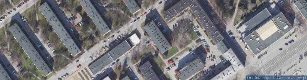 Zdjęcie satelitarne ZUS Inspektorat w Mielcu (podlega pod: ZUS Oddział w Rzeszowie)