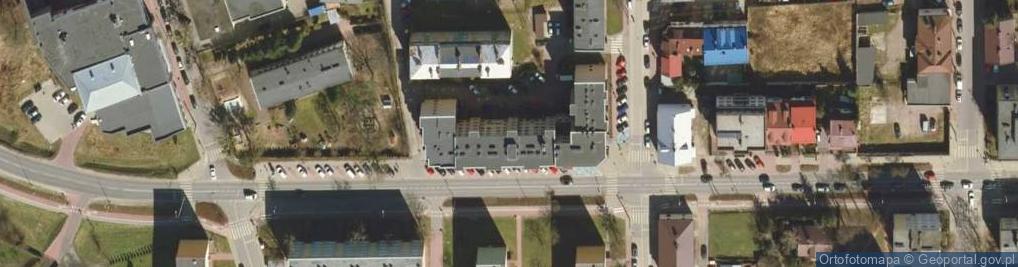 Zdjęcie satelitarne ZUS Inspektorat w Nowym Dworze Mazowieckim (podlega pod: ZUS II Oddział w Warszawie)