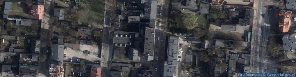 Zdjęcie satelitarne ZUS Inspektorat w Pabianicach (podlega pod: ZUS II Oddział w Łodzi)