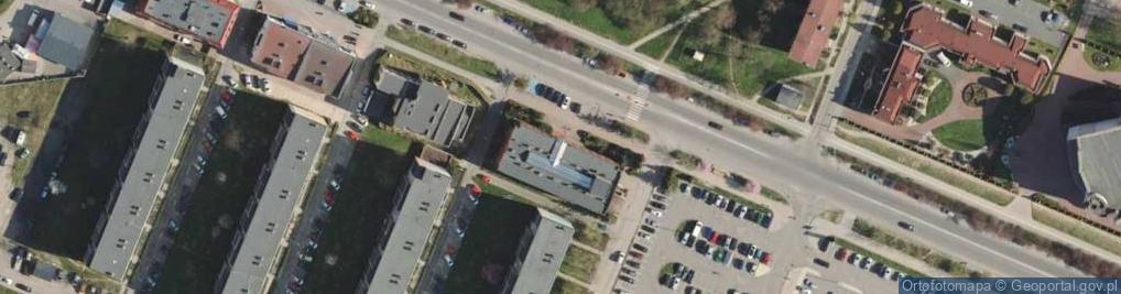 Zdjęcie satelitarne ZUS Inspektorat w Radomsku (podlega pod: ZUS Oddział w Tomaszowie Mazowieckim)
