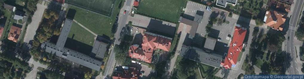 Zdjęcie satelitarne ZUS Inspektorat w Tomaszowie Lubelskim (podlega pod: ZUS Oddział w Biłgoraju)