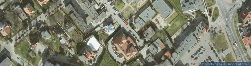 Zdjęcie satelitarne ZUS Inspektorat w Trzebnicy (podlega pod: ZUS Oddział we Wrocławiu)