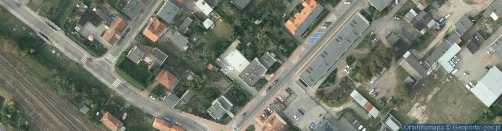 Zdjęcie satelitarne ZUS Inspektorat w Tucholi (podlega pod: ZUS Oddział w Bydgoszczy )