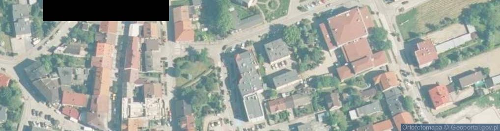 Zdjęcie satelitarne ZUS Inspektorat w Wadowicach (podlega pod: ZUS Oddział w Chrzanowie)