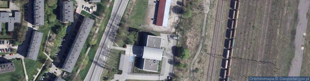 Zdjęcie satelitarne ZUS Inspektorat w Wodzisławiu Śląskim (podlega pod: ZUS Oddział w Rybniku)