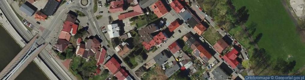 Zdjęcie satelitarne ZUS Inspektorat w Żywcu (podlega pod: ZUS Oddział w Bielsku-Białej)