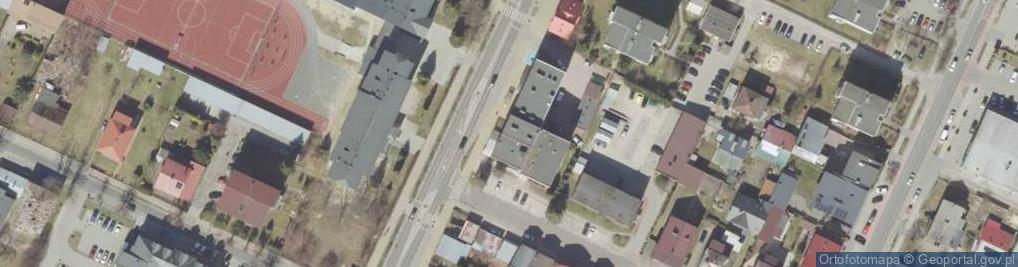 Zdjęcie satelitarne ZUS Oddział w Biłgoraju