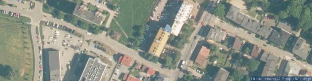 Zdjęcie satelitarne ZUS Oddział w Chrzanowie