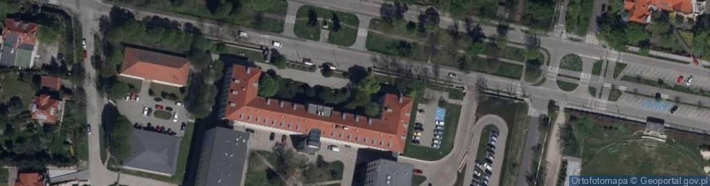 Zdjęcie satelitarne ZUS Oddział w Legnicy