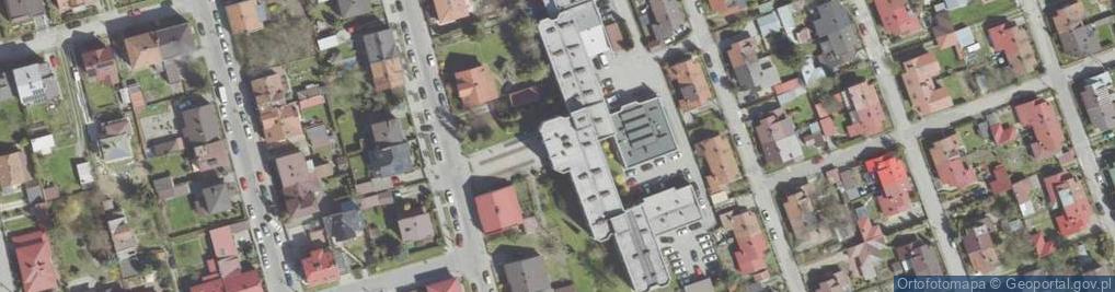 Zdjęcie satelitarne ZUS Oddział w Nowym Sączu