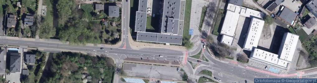 Zdjęcie satelitarne ZUS Oddział w Rybniku