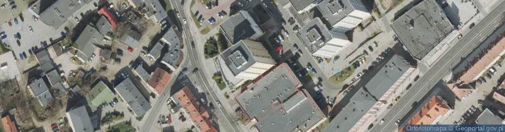 Zdjęcie satelitarne ZUS Oddział w Zielonej Górze