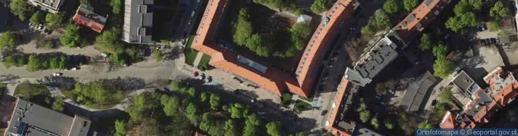 Zdjęcie satelitarne ZUS Oddział we Wrocławiu