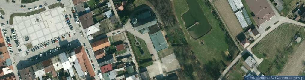 Zdjęcie satelitarne Karmelici