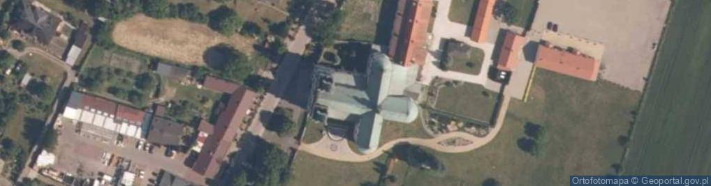 Zdjęcie satelitarne Klasztor Dominikanów w Gidlach