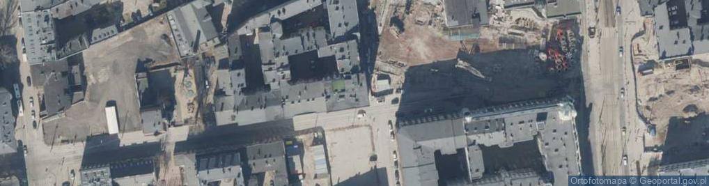 Zdjęcie satelitarne Klasztor OO. Dominikanów w Łodzi