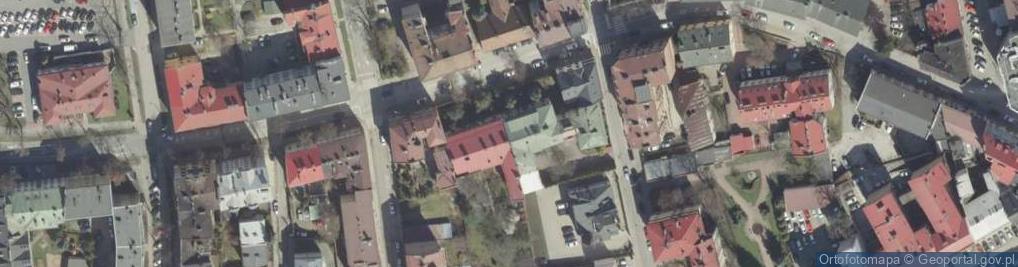Zdjęcie satelitarne Służebniczki Starowiejskie - Dom prowincjalny