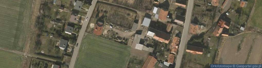 Zdjęcie satelitarne Wieża obronna