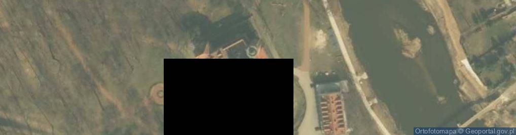 Zdjęcie satelitarne Zamek biskupi
