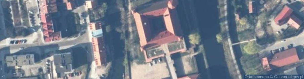 Zdjęcie satelitarne Zamek Biskupów Warmińskich
