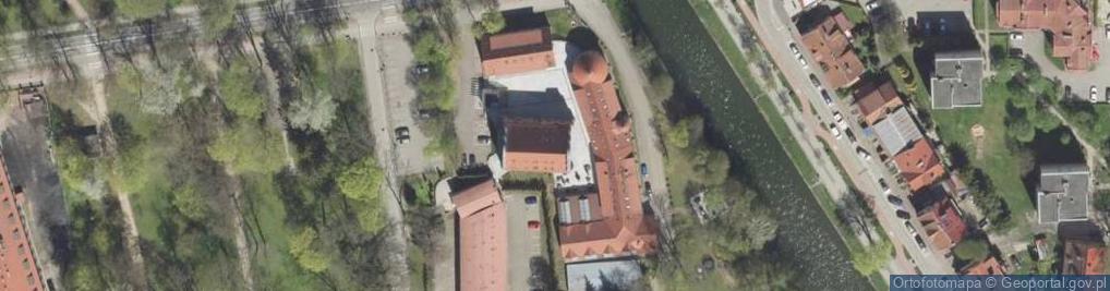 Zdjęcie satelitarne Zamek Krzyżacki