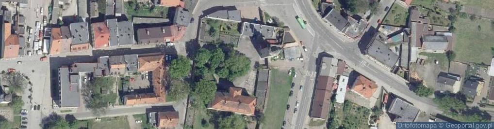 Zdjęcie satelitarne Zamek książąt oleśnickich