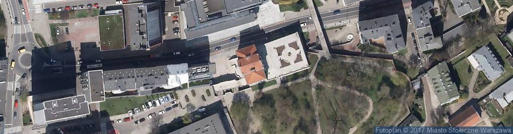 Zdjęcie satelitarne Zamek Ostrogskich