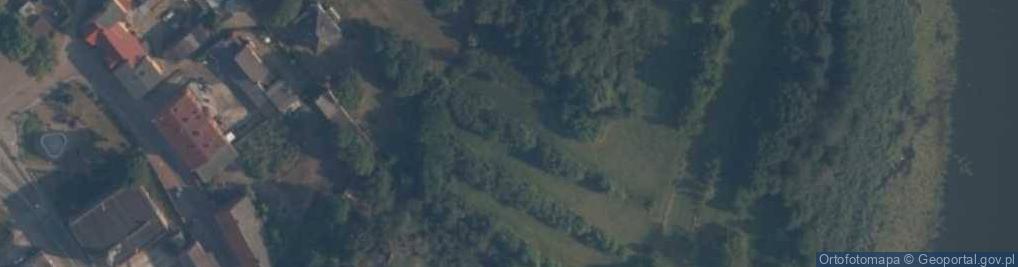 Zdjęcie satelitarne Zamek rycerski Neuwedell