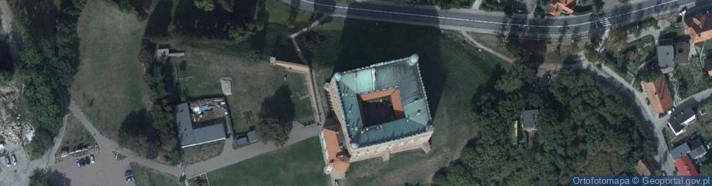 Zdjęcie satelitarne Zamek w Golubiu-Dobrzyniu