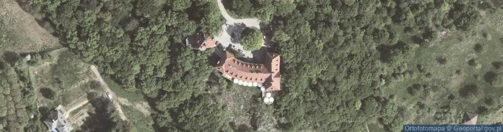 Zdjęcie satelitarne Zamek w Przegorzałach