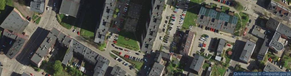 Zdjęcie satelitarne Administracja Spółdzielni Mieszkaniowej os. Śródmieście