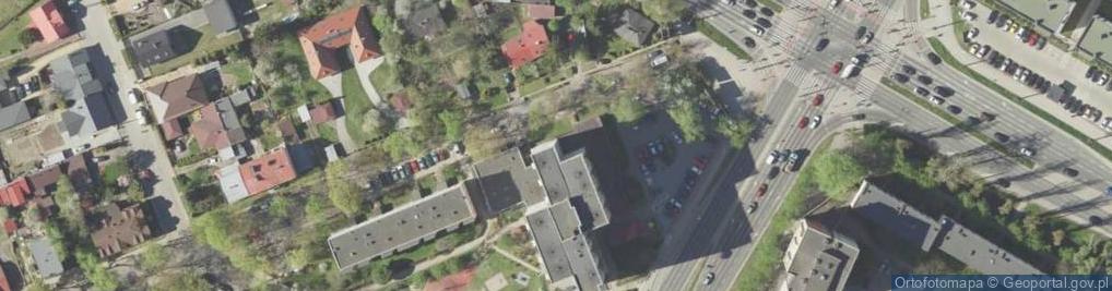 Zdjęcie satelitarne PSM Kolejarz Lublin, Administracja Osiedla Bronowice III-Maki