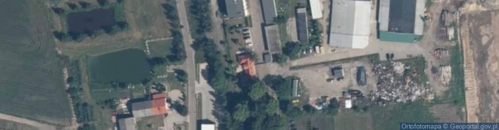 Zdjęcie satelitarne Z.D.U. Komunalka