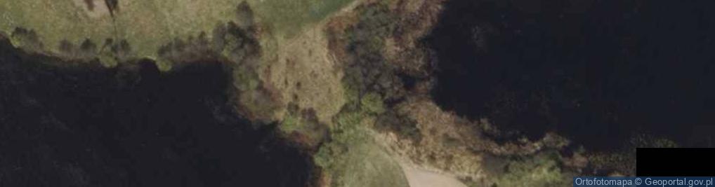 Zdjęcie satelitarne Brzydowskie Jezioro