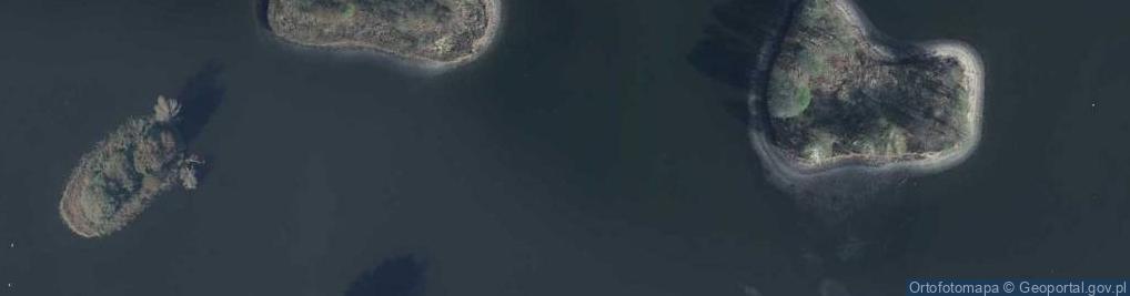 Zdjęcie satelitarne jez. Bobowisko