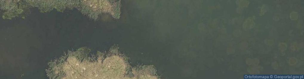 Zdjęcie satelitarne jez. Brzeskie