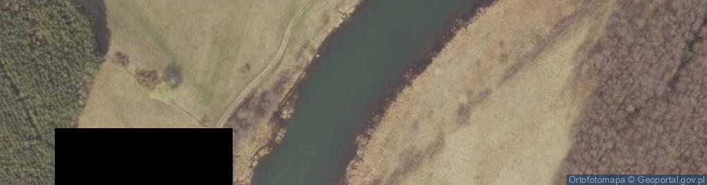 Zdjęcie satelitarne jez. Bużysko