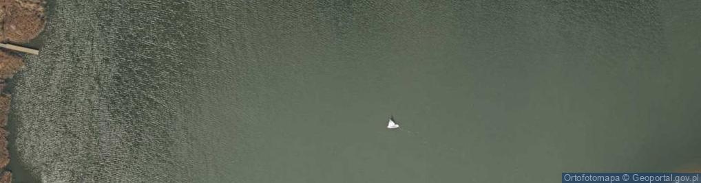 Zdjęcie satelitarne jez. Cedzyńskie