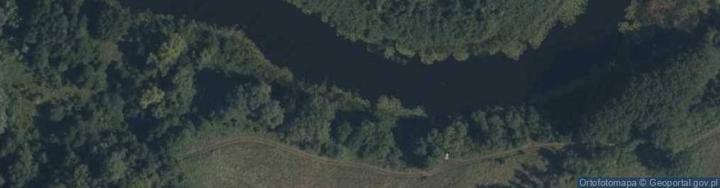 Zdjęcie satelitarne jez. Drzązewo