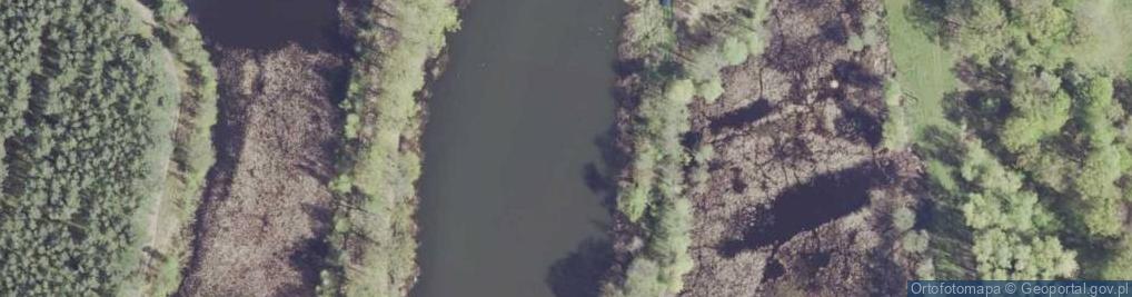 Zdjęcie satelitarne jez. Jeziorko