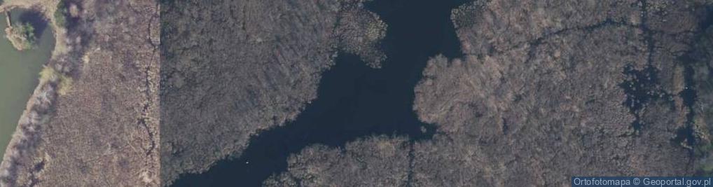 Zdjęcie satelitarne jez. Kamiennik