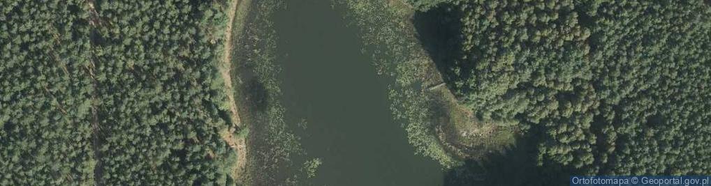 Zdjęcie satelitarne jez. Kobylinek