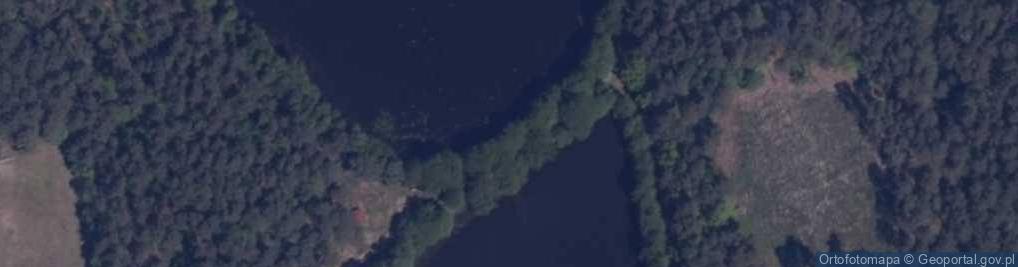 Zdjęcie satelitarne jez. Kolbackie